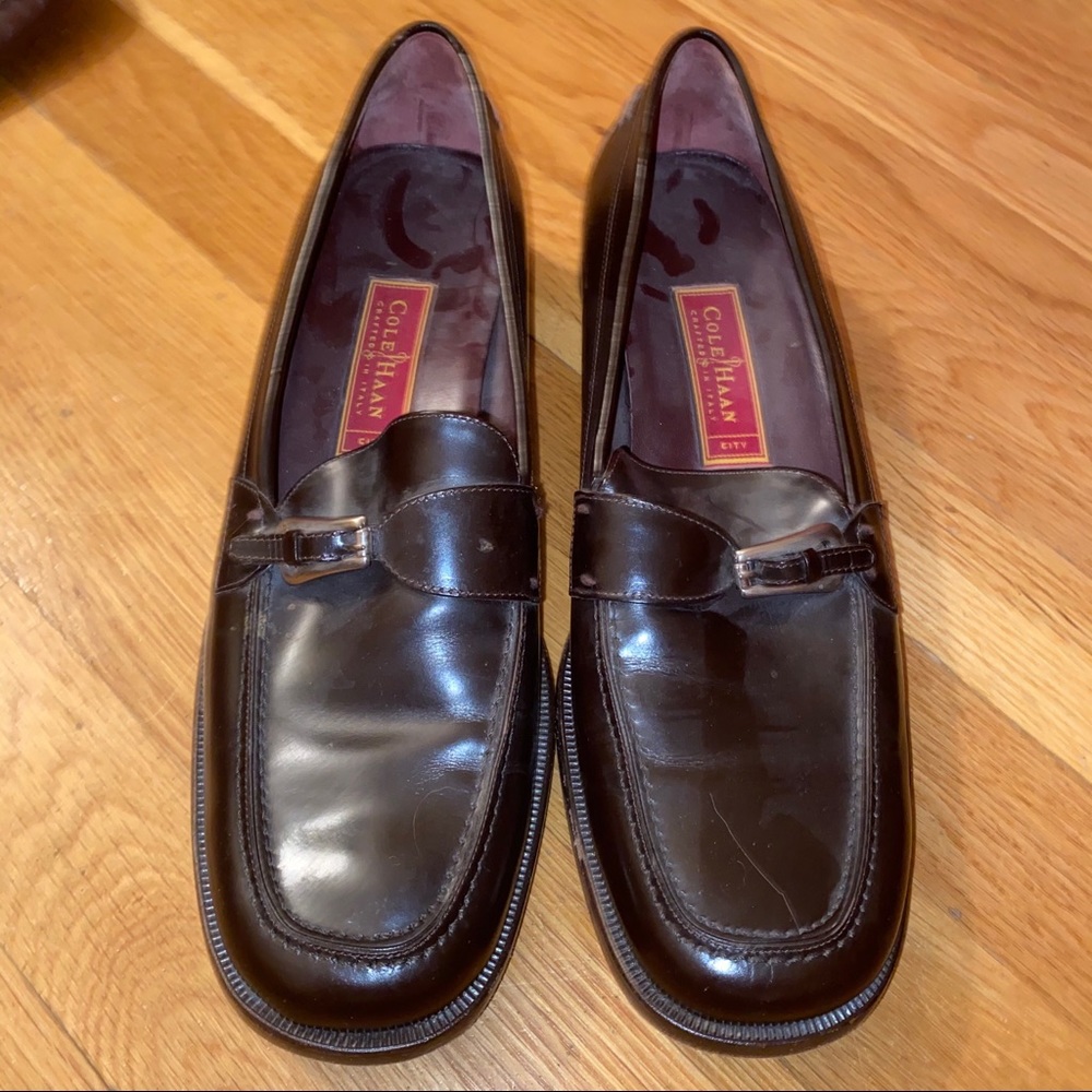 Brown Leather Cole Haan Loafers